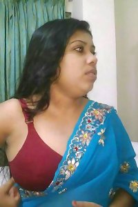 BLUE SAREE BHABI - INDIAN DESI porn SET 22.4