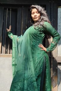 The splendid Saira Mahi from Bangladesh